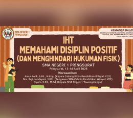 SMA Negeri 1 Pringsurat Gelar IHT Disiplin Positif: Wujudkan Sekolah Ramah Anak Tanpa Hukuman Fisik