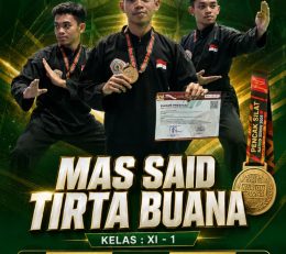 Siswa SMA Negeri 1 Pringsurat Raih Juara 1 Pencak Silat Nation Series 2026